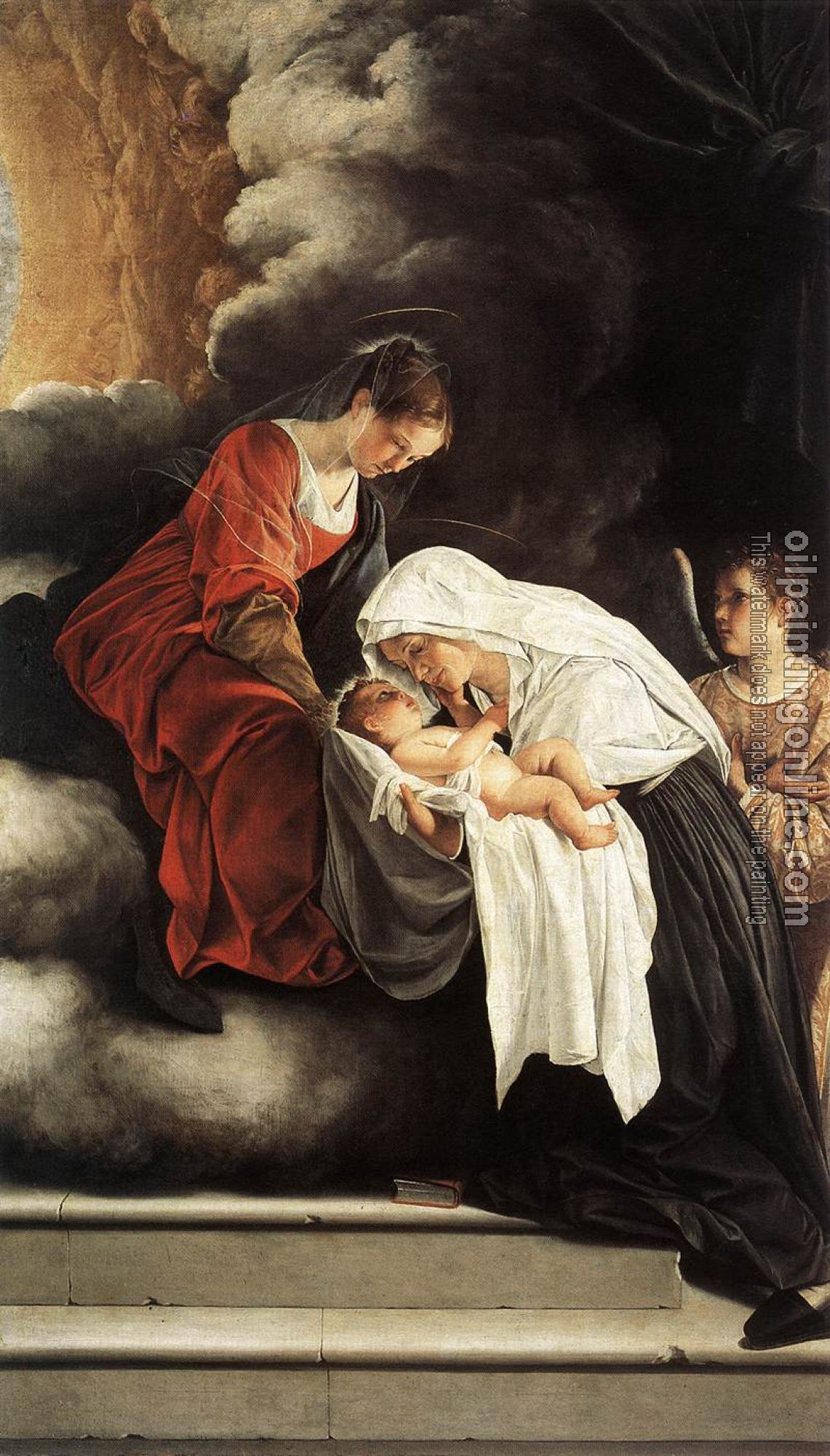 Gentileschi, Orazio - The Vision of St Francesca Romana